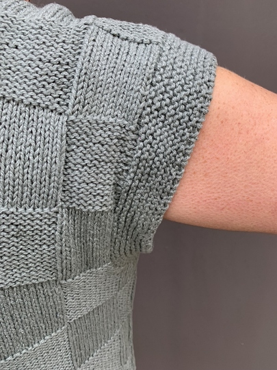 Strickanleitung Pullover Karo Damenpullover stricken