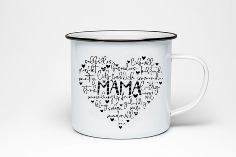 Herz Muttertag Plotterdatei SVG DXF