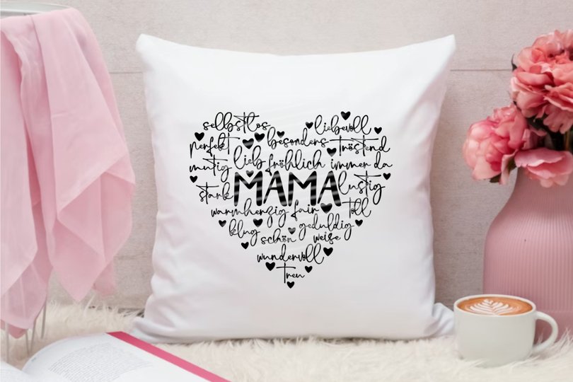 Herz Muttertag Plotterdatei SVG DXF