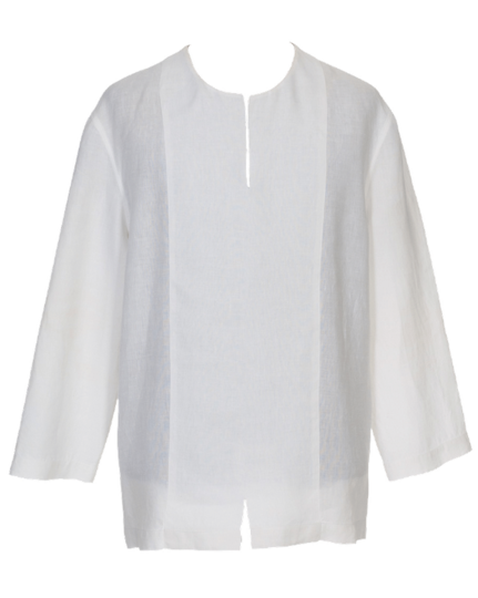 Herrenhemd aus Leinen - Schnittmuster & Nähanleitung - burda style