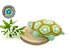 Thilda The Turtle as Pillow or Heat Pad with African Flowers PDF