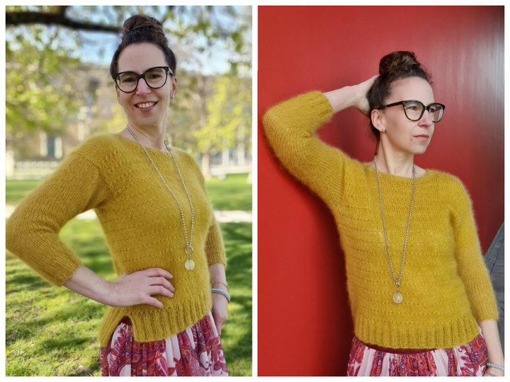 Strickanleitung Sweater Lanina