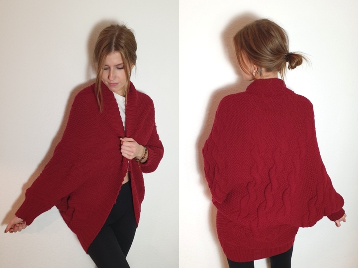 212 Strickanleitung Seelenwärmer falscher Zopf