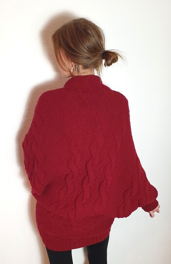 212 Strickanleitung Seelenwärmer falscher Zopf