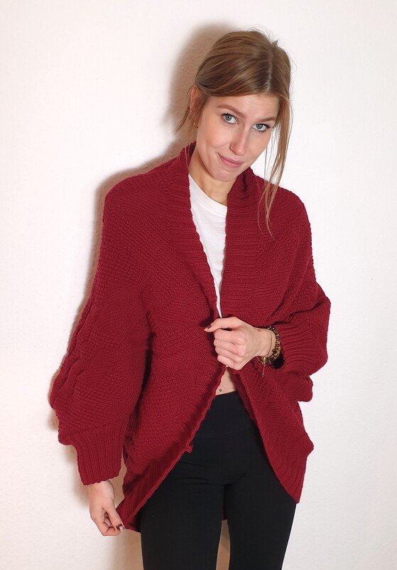 212 Strickanleitung Seelenwärmer falscher Zopf - Bild 2