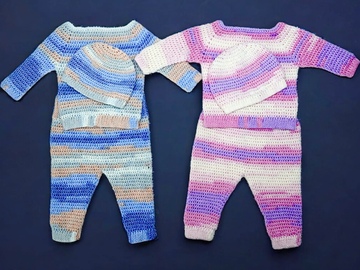 Baby / Kinder Set - Häkelanleitung