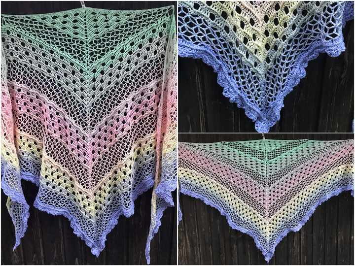 Häkelanleitung - Tuch "Qirdonna"