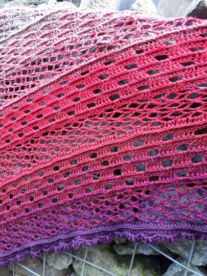 Häkelanleitung - Tuch "Qirdonna"