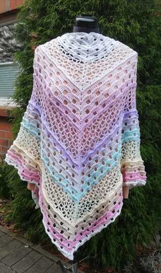 Häkelanleitung - Tuch "Qirdonna"