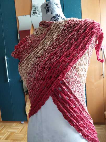 Häkelanleitung - Tuch "Qirdonna"