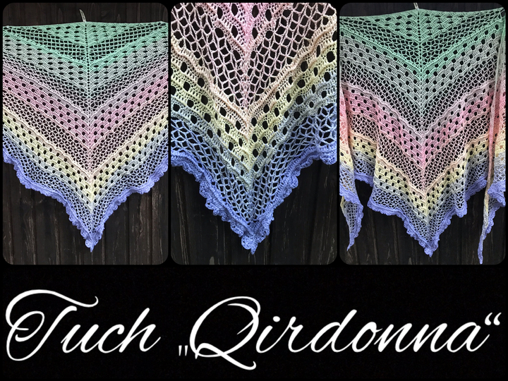 Häkelanleitung - Tuch "Qirdonna"