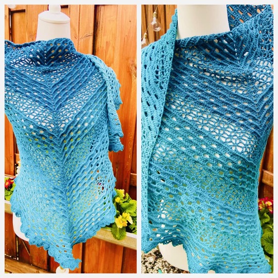 Häkelanleitung - Tuch "Qirdonna"