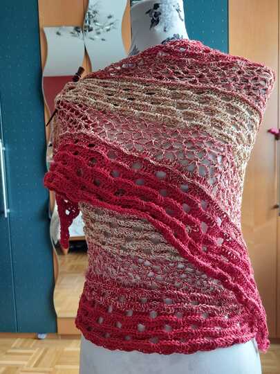 Häkelanleitung - Tuch "Qirdonna"