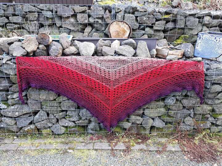 Häkelanleitung - Tuch "Qirdonna"