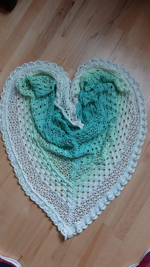 Häkelanleitung - Tuch "Qirdonna"