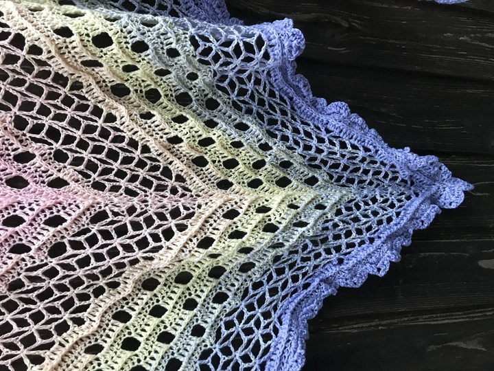 Häkelanleitung - Tuch "Qirdonna"