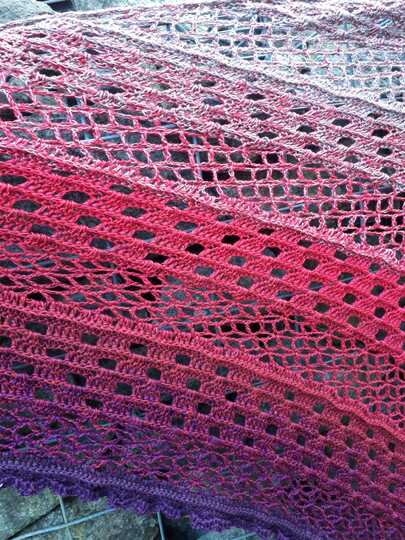 Häkelanleitung - Tuch "Qirdonna"