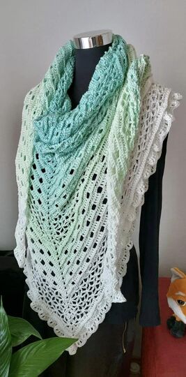 Häkelanleitung - Tuch "Qirdonna"