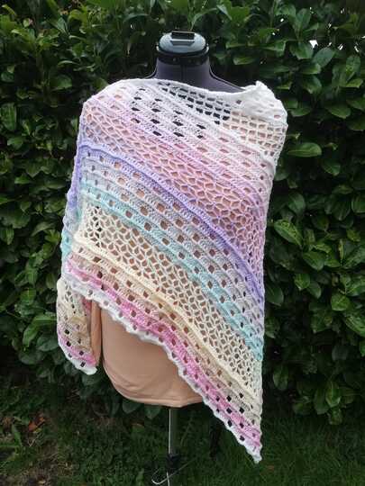 Häkelanleitung - Tuch "Qirdonna"