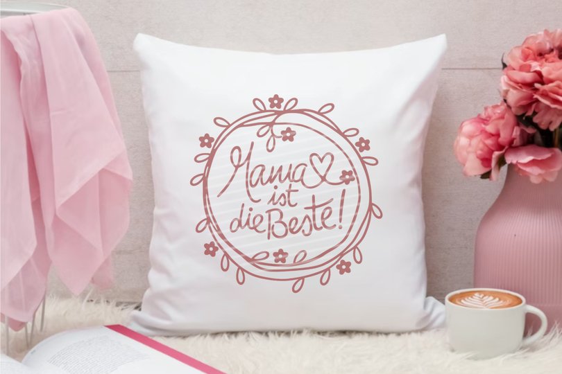 Mama ist die Beste Plotterdatei SVG DXF
