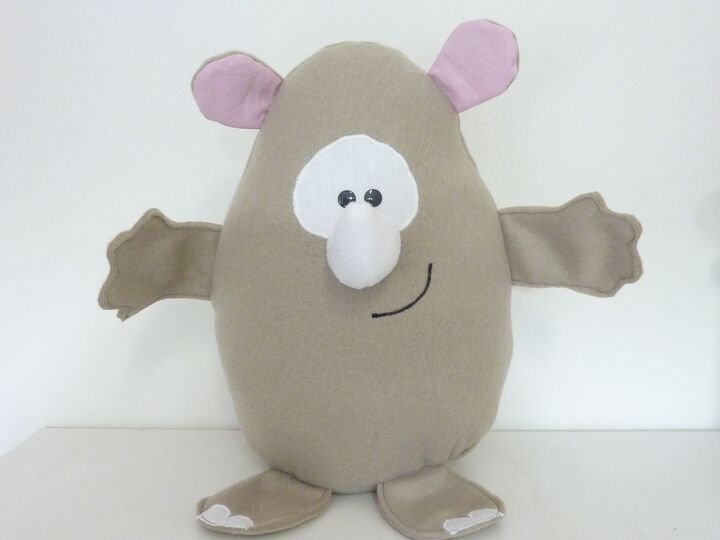 Nähanleitung - Kuschelmonster "Nosy"