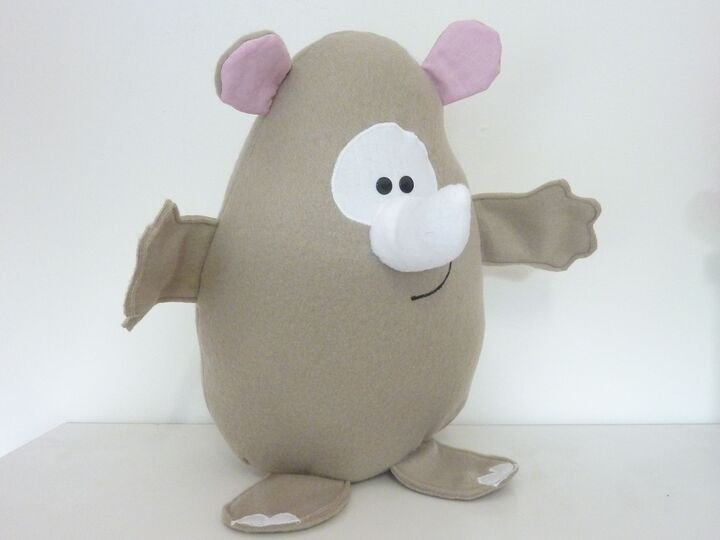 Nähanleitung - Kuschelmonster "Nosy"