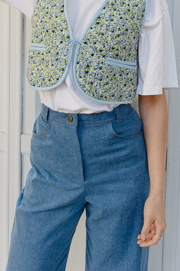 Sewing pattern jeans pants, XS-XXXL, with video tutorial