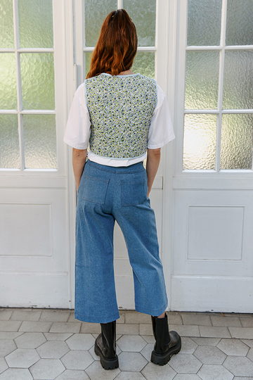 Sewing pattern jeans pants, XS-XXXL, with video tutorial