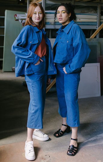 Sewing pattern jeans pants, XS-XXXL, with video tutorial