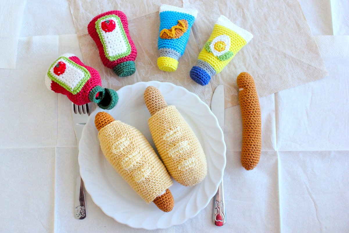 Häkelanleitung "Hot Dog Set" - Bild 3