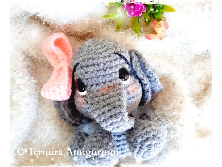 Kuscheliger Elefant Häkelanleitung frei