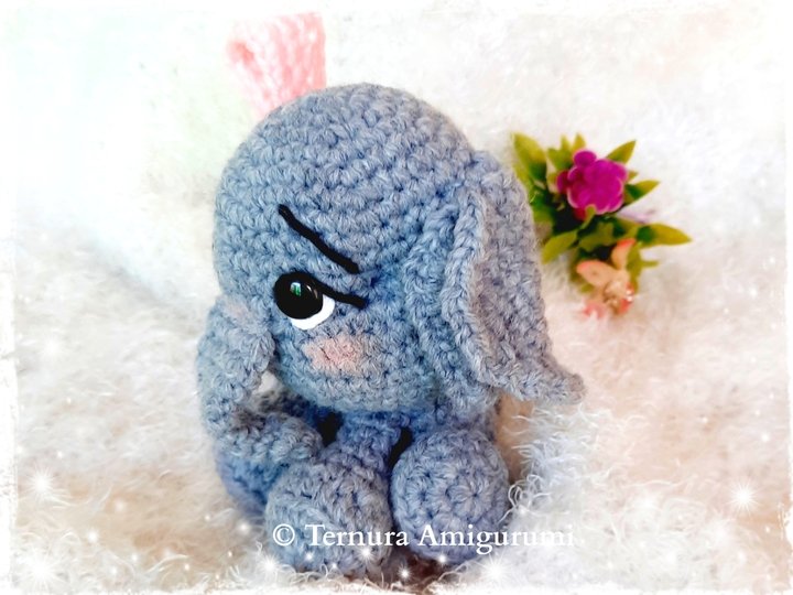 Kuscheliger Elefant Häkelanleitung frei