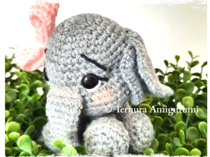 Kuscheliger Elefant Häkelanleitung frei