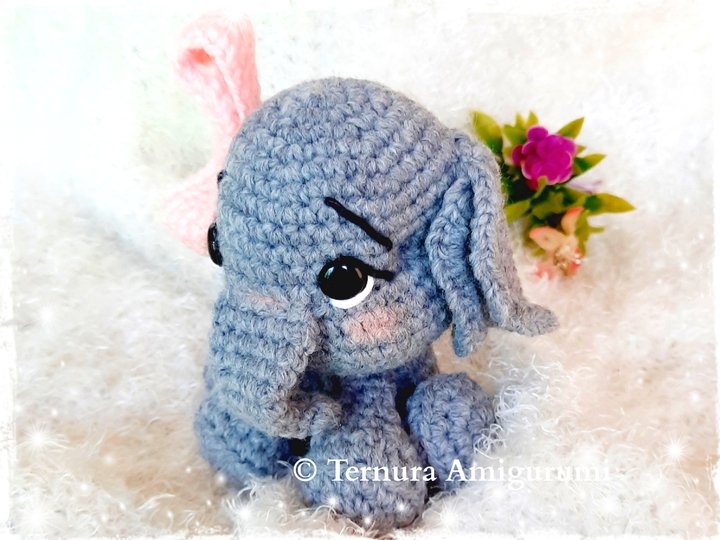 Kuscheliger Elefant Häkelanleitung frei