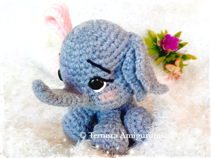 Kuscheliger Elefant Häkelanleitung frei