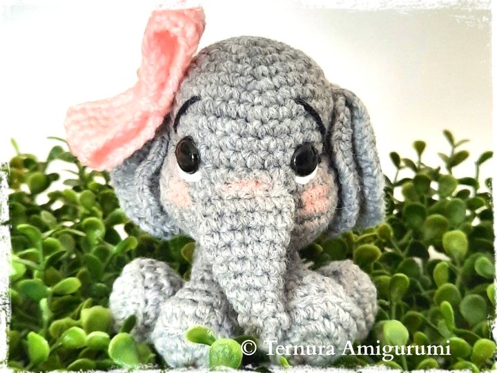 Kuscheliger Elefant Häkelanleitung frei