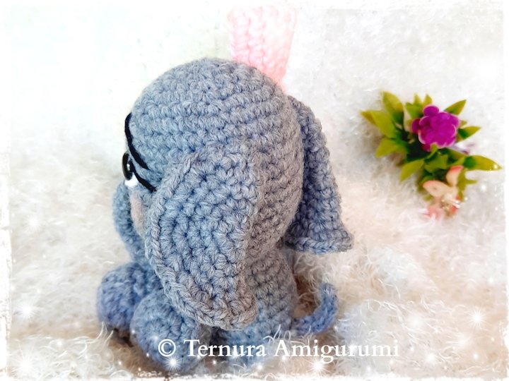 Kuscheliger Elefant Häkelanleitung frei