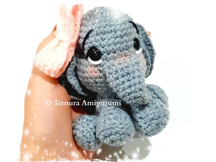 Kuscheliger Elefant Häkelanleitung frei