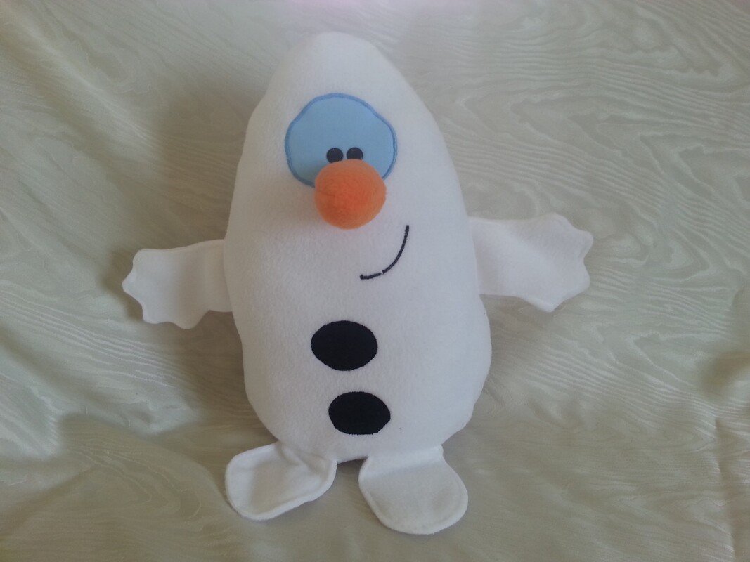 Nähanleitung - Kuschelmonster "Snowy"