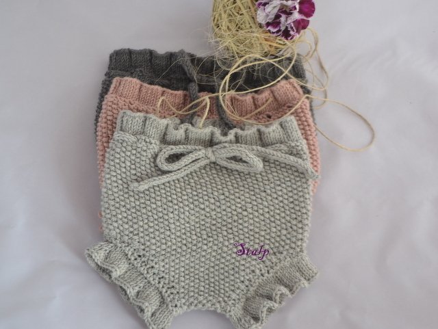 BABY HÖSCHEN “Dolce” mit Rüsche * 3 Größen (0 - 6 Monate)