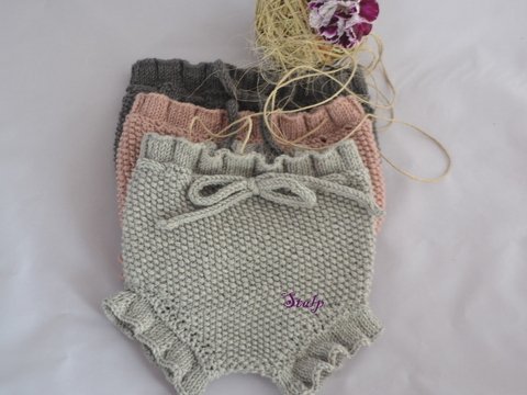 BABY HÖSCHEN “Dolce” mit Rüsche * 3 Größen (0 - 6 Monate)