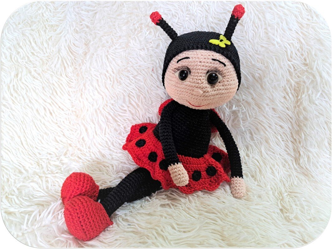 Ladybug – Susi (Carefree) - crochet pattern PDF