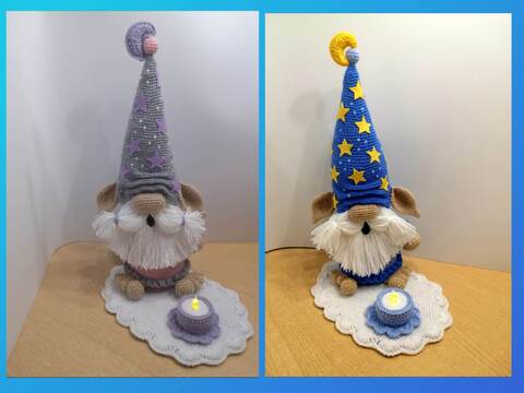 Häkelanleitung / Amigurumi / Gute Nacht Wichtel