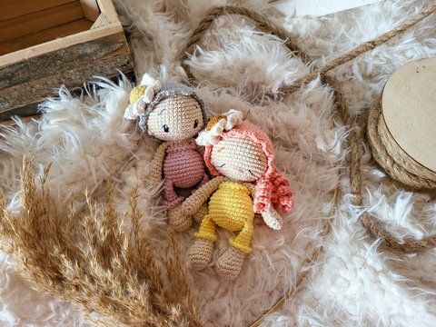 Häkel - Anleitung Püppchen Elodie