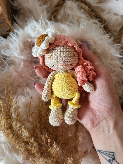 Häkel - Anleitung Püppchen Elodie