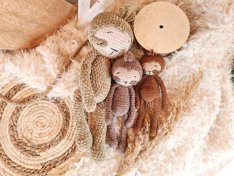 Häkel - Anleitung Faultier George