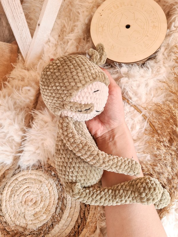 Crochet - Pattern Sloth Geroge PDF - Image 4