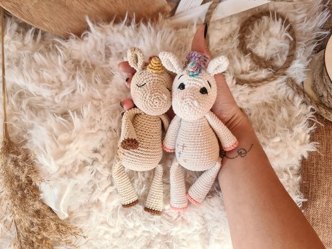 Häkel - Anleitung Einhorn Mindy PDF