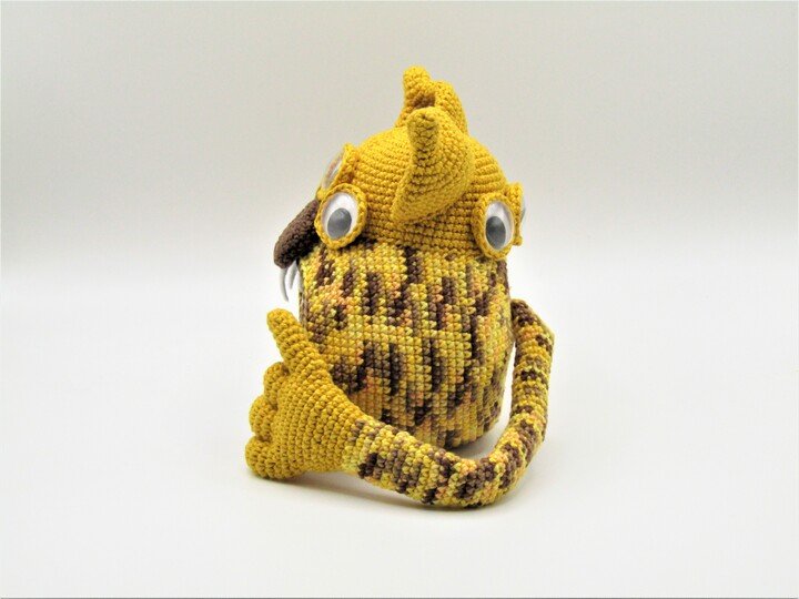 Häkelanleitung Sorgenfresser Futterspender