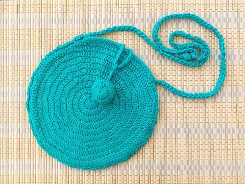 Kleine Tasche, Umhängetasche "Sweet Love", Geschenk, häkeln